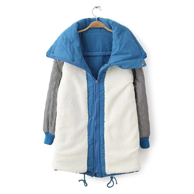 Winter Parka Women Cotton Coat 2022 Warm Jacket Pink Top Korean Fashion Clothing Autumn Coats Black Outwear JD667