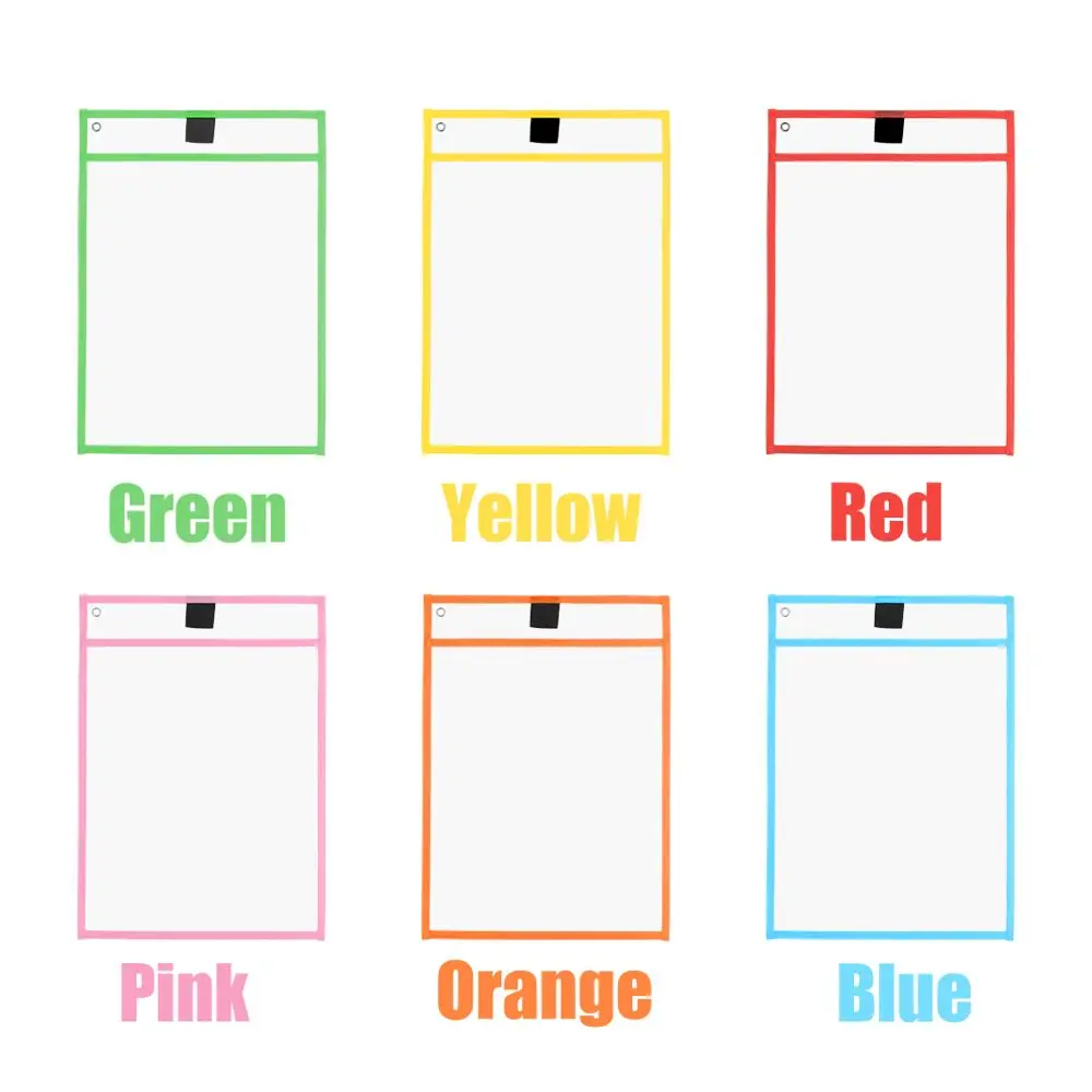 Многоразовая сухая стираемая сумка для рисования карман доски офисные стираемые