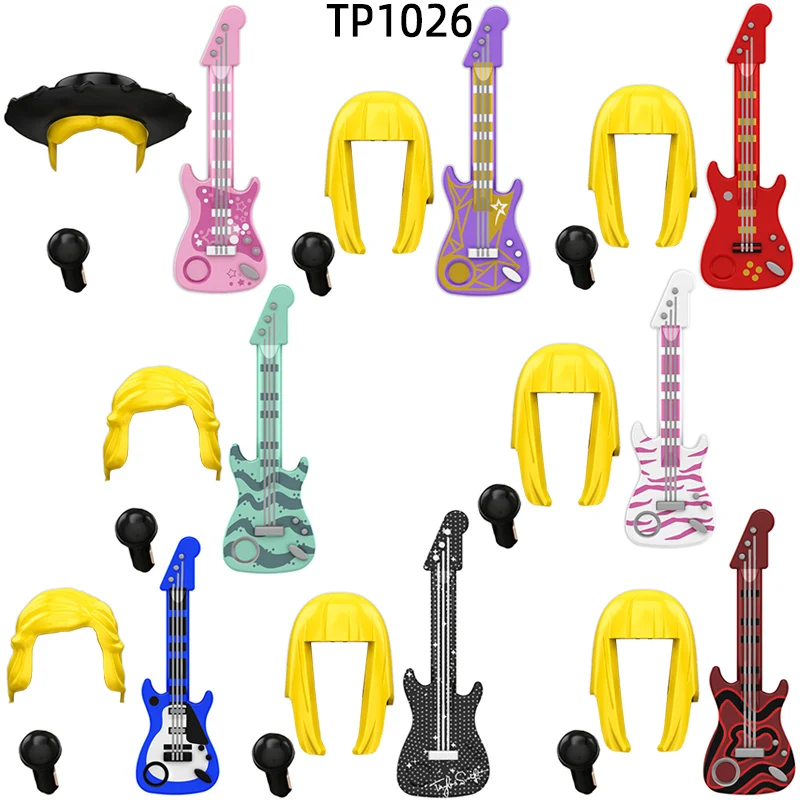 Модель певицы набор кирпичей MOC подарки игрушки для детей TP1026