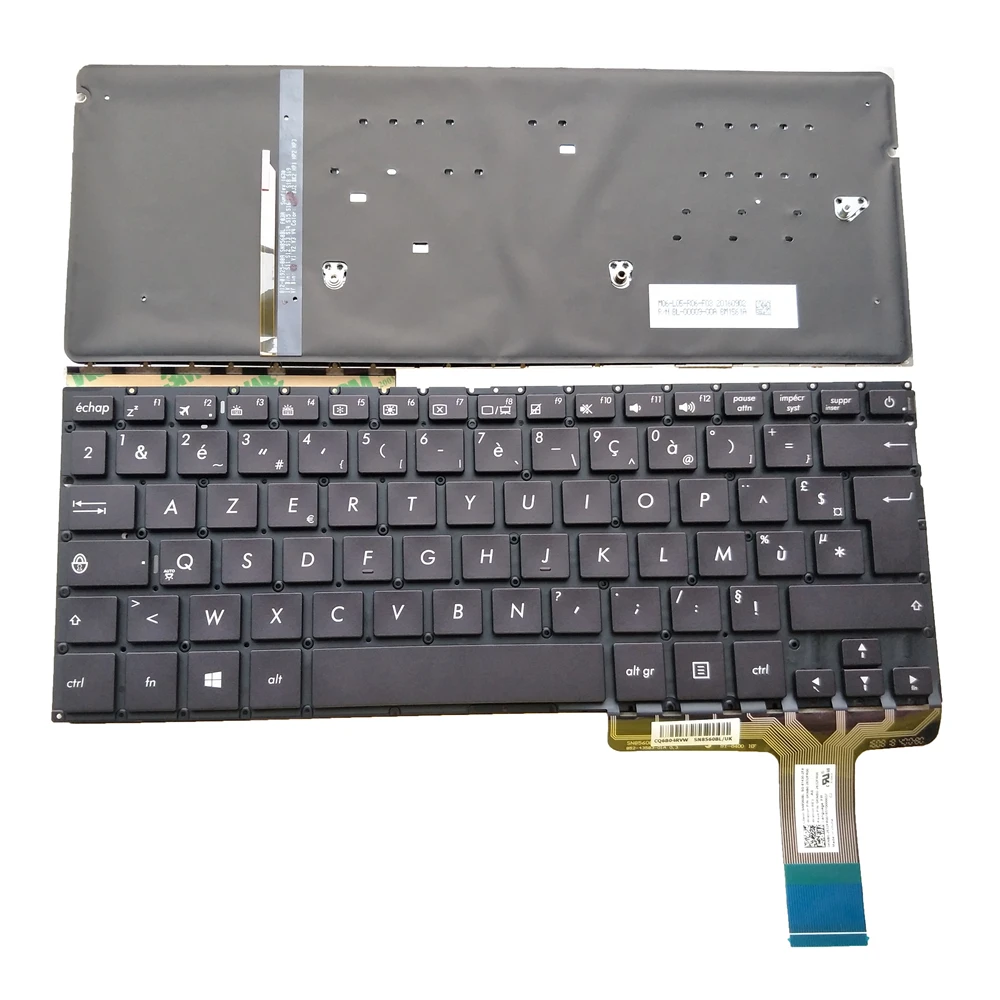 

FR French Germany Greece Backlit Keyboard for ASUS ux330 UX330U UX330UA UX330UAK Laptop keyboard AZERTY 0knb0-2632fr00 2632gr00