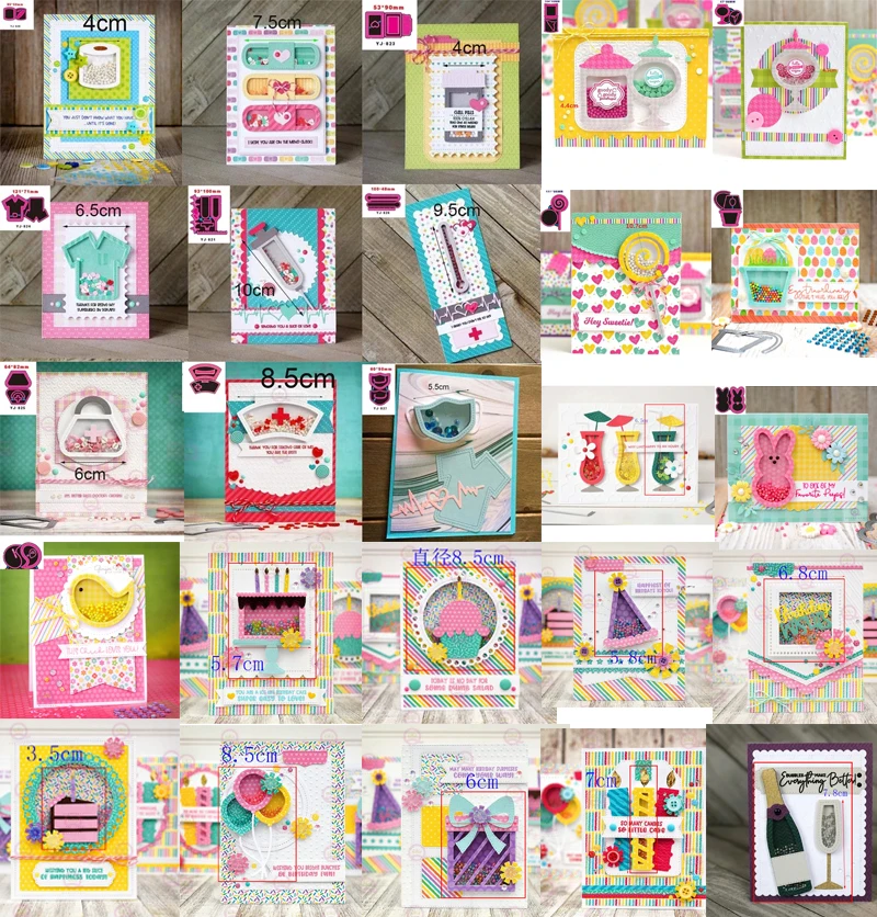 

B Get well soon Mask Doctor Birthday Bottle Beer Mug Metal Cutting die Card and Metal cutting die Clear stamp