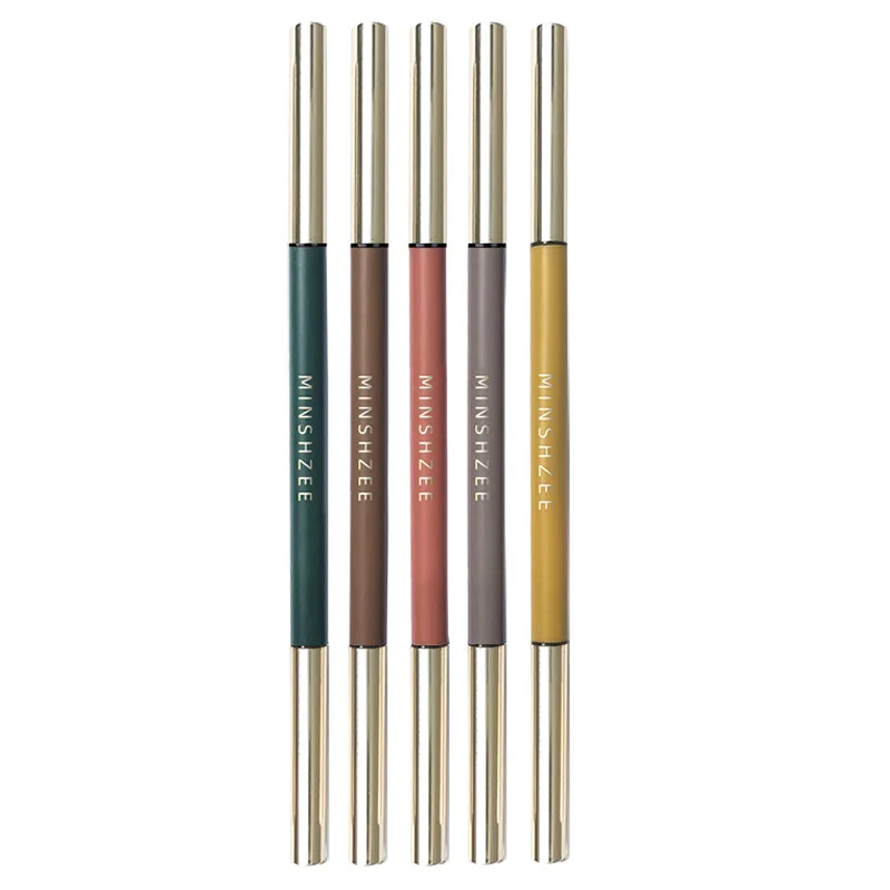 

MINSHZEE Artist Sketch Eyebrow Pencil Waterproof Natural Long Lasting Tint 5 Color Brows Eye Makeup Eye Brow