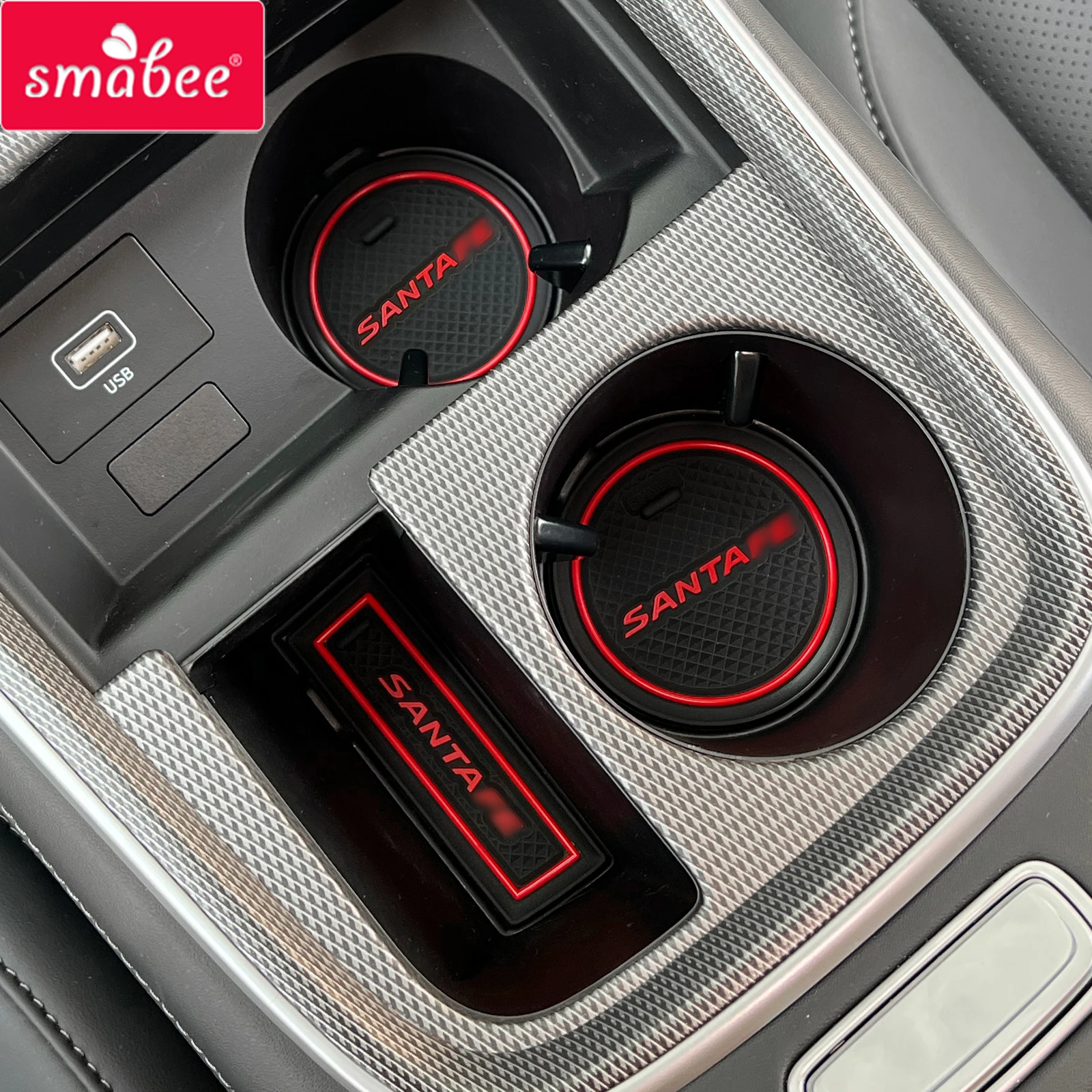 

Нескользящий коврик Smabee для подставки, для Hyundai SantaFe 2023 2024