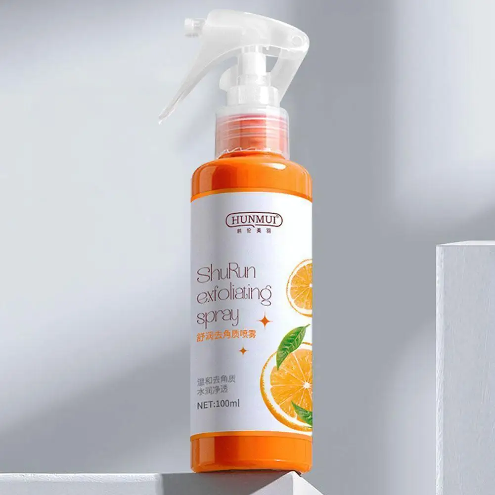 

100ml Peeling Spray Natural Orange Fruit Acid Essence Care Hands Mask Body Pedicure Whiten Skin Foot Dead Exfoliator Tool H4V7