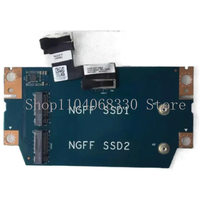 Плата разъема для Dell Alienware 13 M13X NGFF SSD1 SSD2 с кабелем 0F7PCY LS-A304P