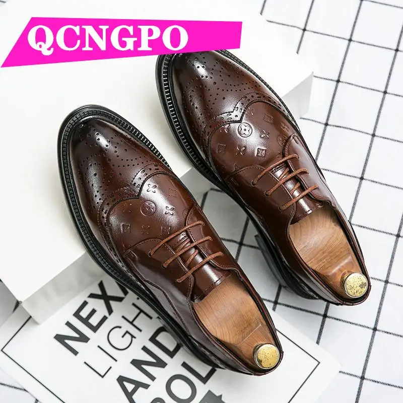 

Derby shoes meeting shoes Cow Hide business groom leather shoes dress shoes wedding shoes office shoes lace up shoes