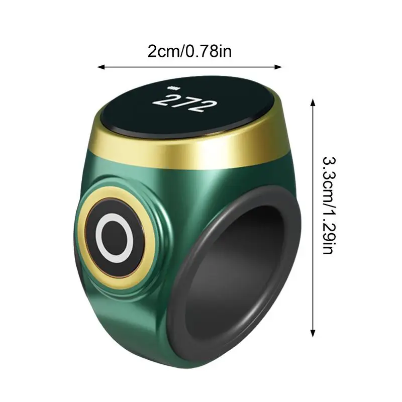 Счетчик бусин Будды портативный цифровой счетчик ручной пальцев мини-счетчик