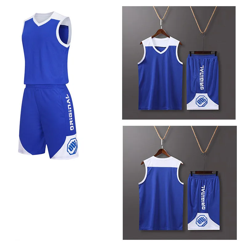 2023 Summer New Men and Women Basketball Training Set Youth Custom Clothing Quick Drying and Breathable University Team Set