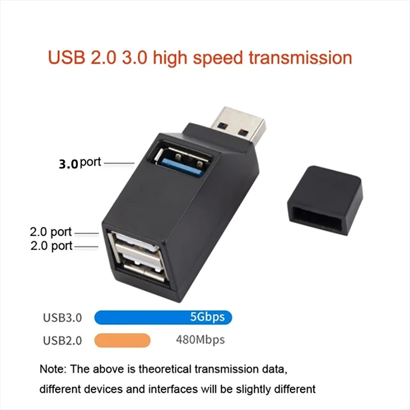 Концентратор USB 3 0 адаптер-удлинитель мини-разветвитель с 1 на порта