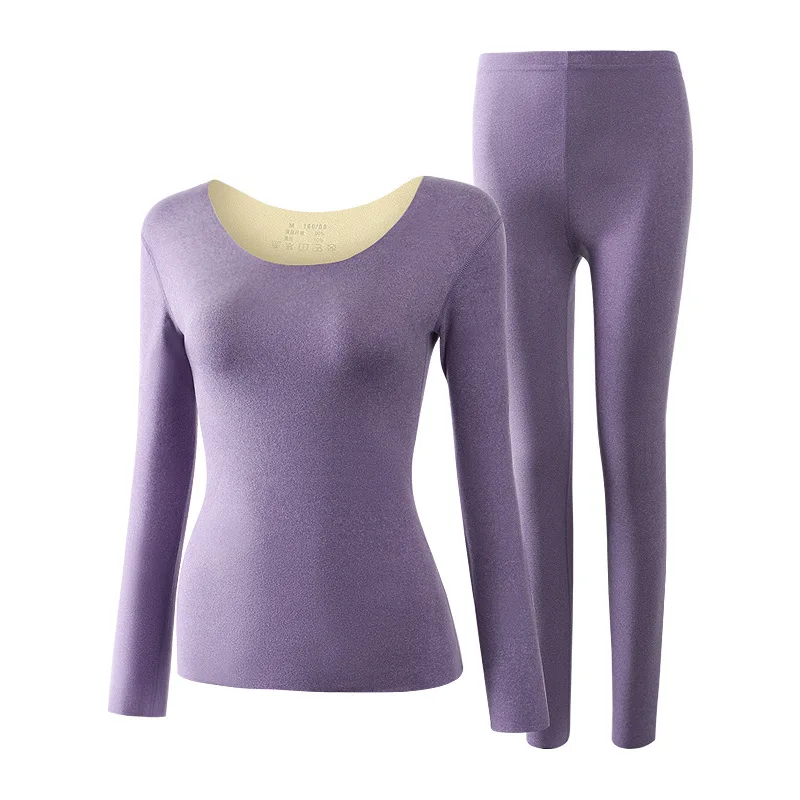 Winter Women's Thermal Underwear Sets Long Johns Winter Clothes Comfortable Thermo Underwea Suit Warm Winter Inner Wear Pajamas