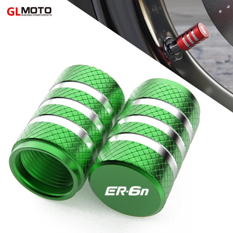 

For Kawasaki ER6F ER6N ER-6N 2012-2020 Motorcycle Accessorie Tires Valves Tyre Stem Cover Air Caps Airtight Theftproof Wheel
