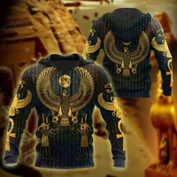 2021 man new horus egyptian pharaoh anubis ancient egypt tattoo 3d print menwomen streetwear pullover casual funny hoodies a 1