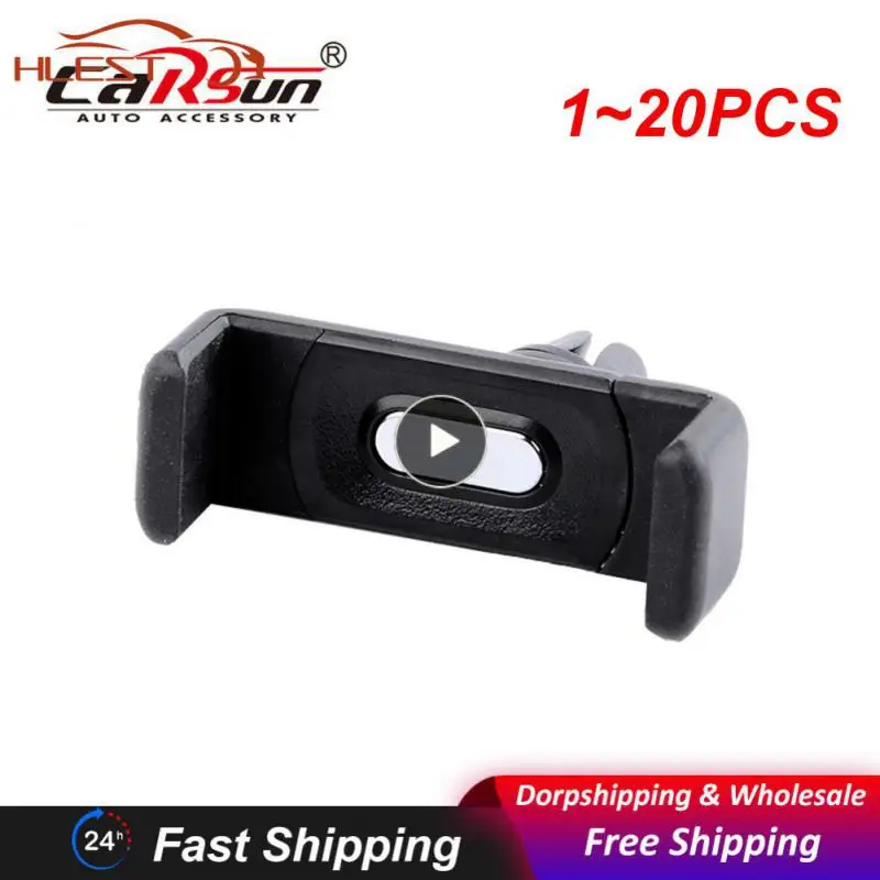 

1~20PCS Car Phone Holder For IPhone Smartphone Air Vent Mount Clip 360 Rotation Auto Navigation Bracket For Universal