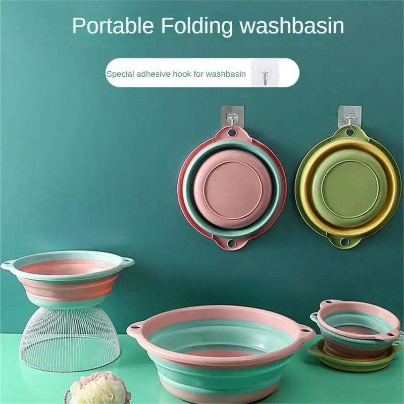 

Travel Camping Washbasin Plastic Household Use Small Private Basin Cleaning Supplies Large Plastic Washing Basin Portable