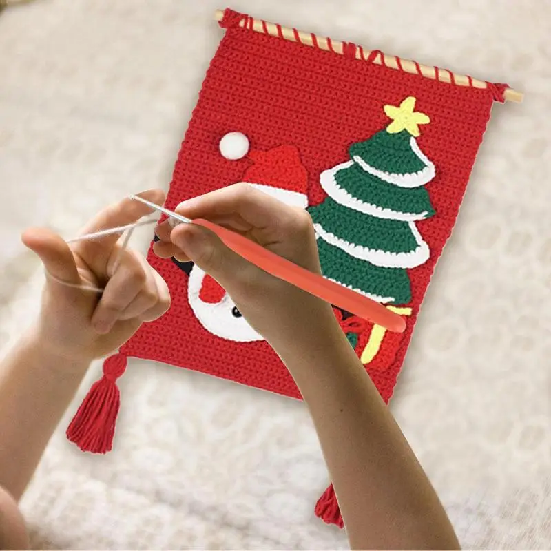 Рождественский набор для вязания Набор ручной работы на Рождественскую тематику