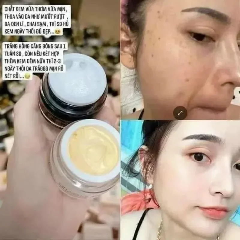 Ночной крем для лица Nicos + осветления кожи Beauty