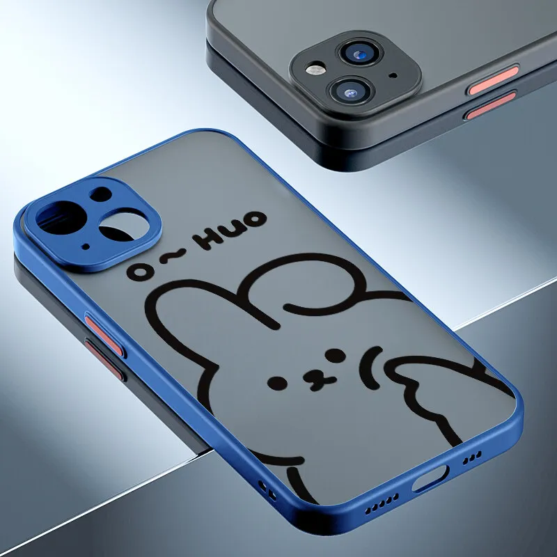 

NOHON Original Soft Case For REDMI 4A 4X 5A 6A 7 8A 9A 9C 9T 10X O HUO rabbit Anti-Scratch Anti-Drop Phone Shell