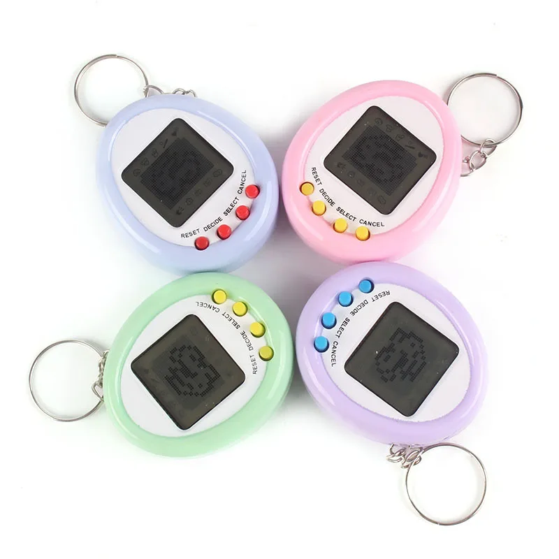

Ностальгический электронный подарок для домашних животных 90S Tamagotchi, 1 шт., брелок, образовательная забавная Виртуальная кибер-игрушка для до...
