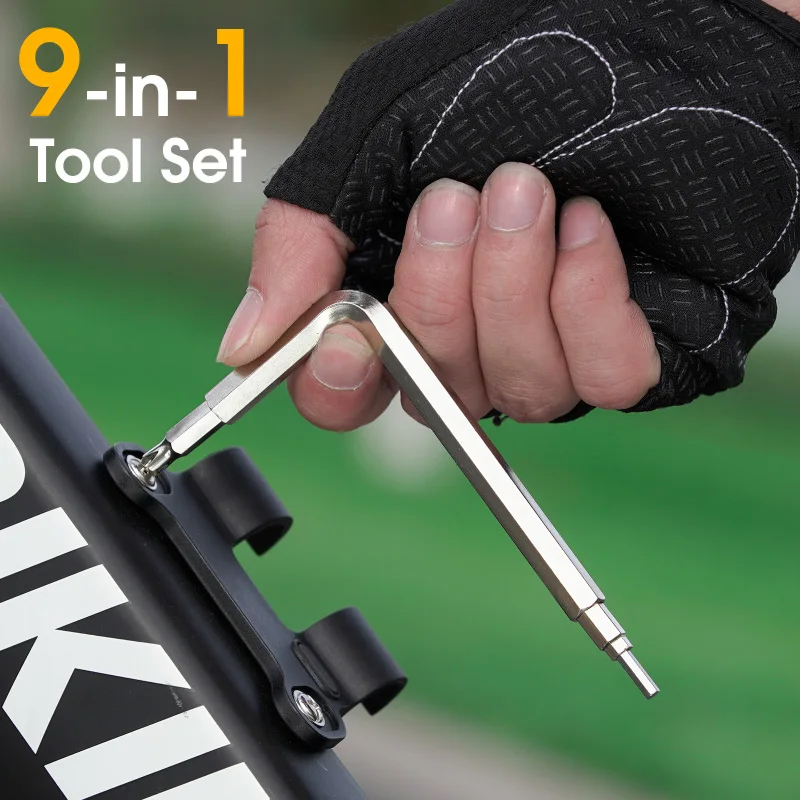 

WEST BIKING инструмент для велосипеда 2/3/4/5/6/8 мм шестигранный универсальный ключ Set S2 сталь PH SL TX отвертки инструмент для ремонта горного и дорожн...