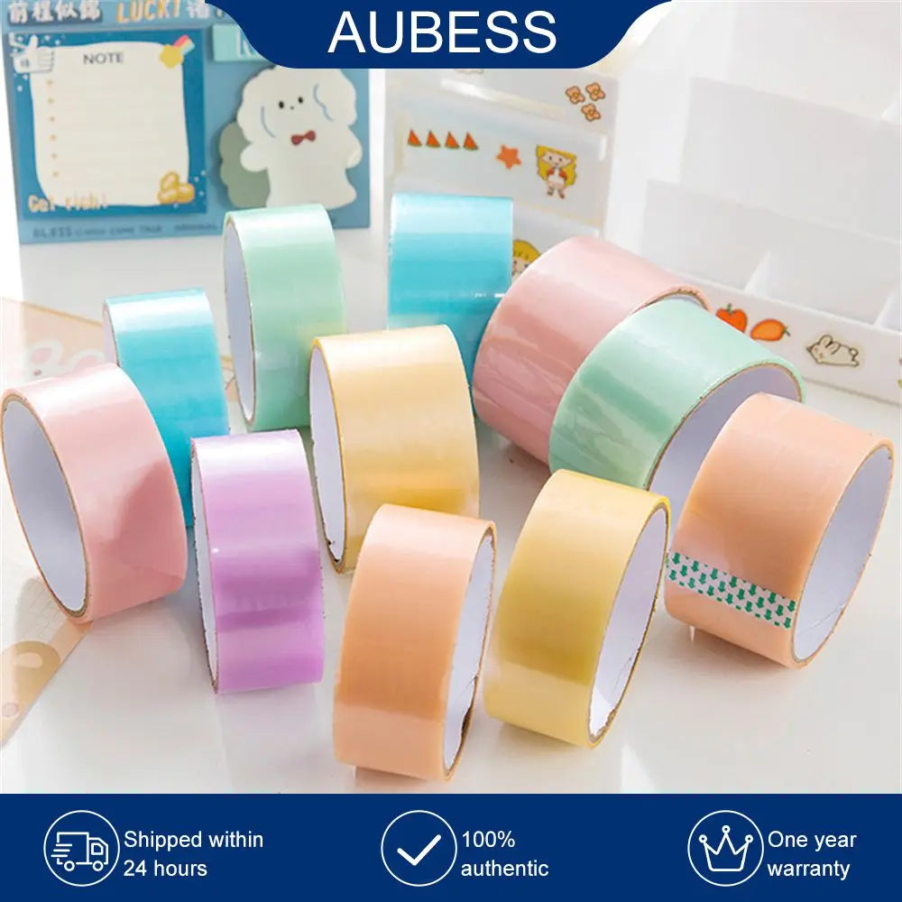 

Sticky Ball Novice Decompression Macaroon Tape Student Colorful Sealing Tape Free Hand Silk Fashion Student Stationery Supplies