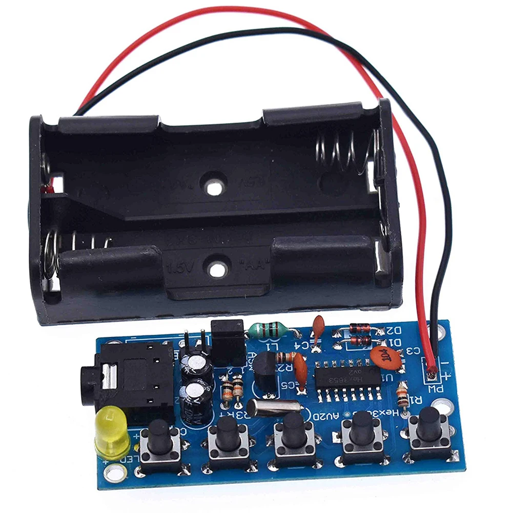 

76-108MHz DIY Electronic Kits Wireless Stereo FM Radio Audio Receiver Module PCB for Arduino IC Components DC 1.8V-3.6V