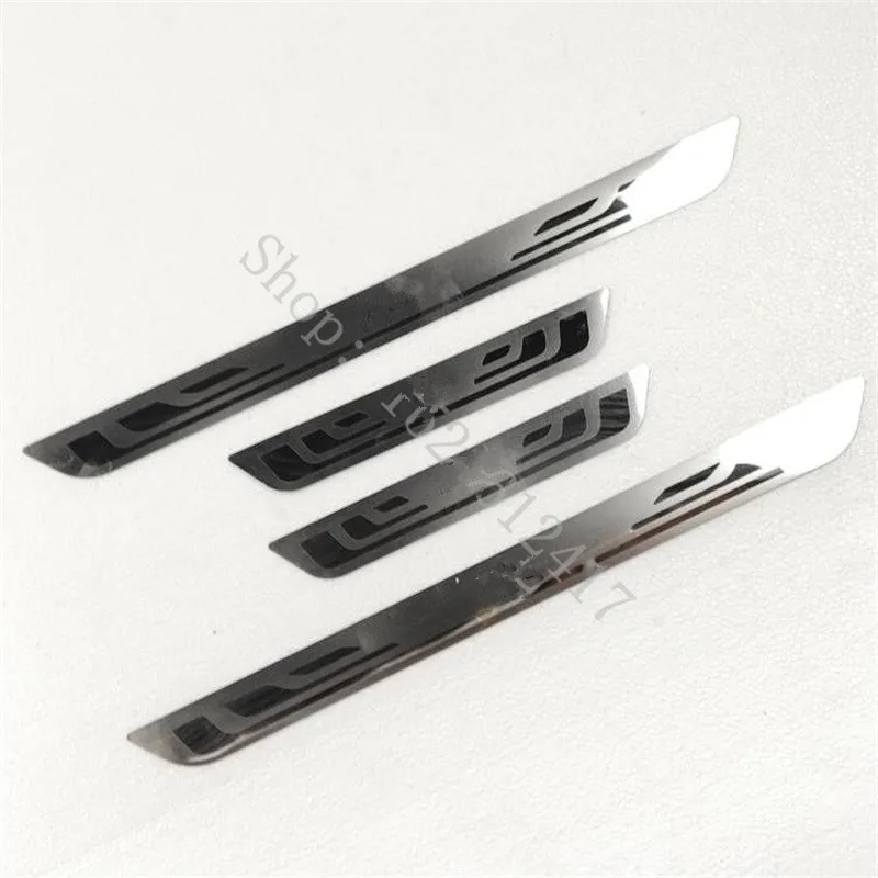 

FR Stainless Steel Scuff Plate Door Sill Cover For SEAT LEON ARONA ATECA FR Car styling Accessories Sticker