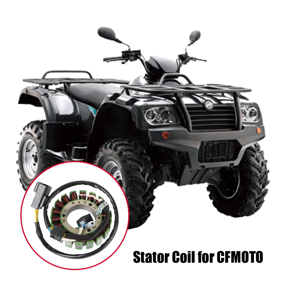 

For CFMoto CF500 500cc X5 UFORCE 500 196S-B -C U6 X6 CF188 Motorcycle Generator Stator Coil Comp UTV ATV Magnetic Coil