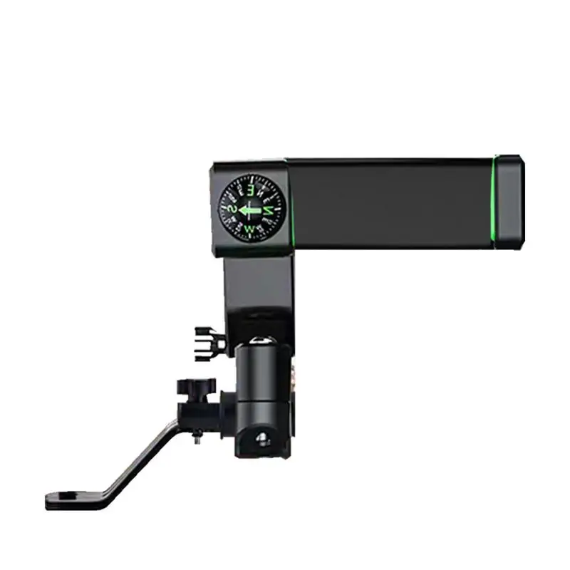 

Bicycle Phone Holder With Compass Universal Bike Motorcycle Handlebar Cell Phone Support Bike Handlebar Mount Phone Bracket With