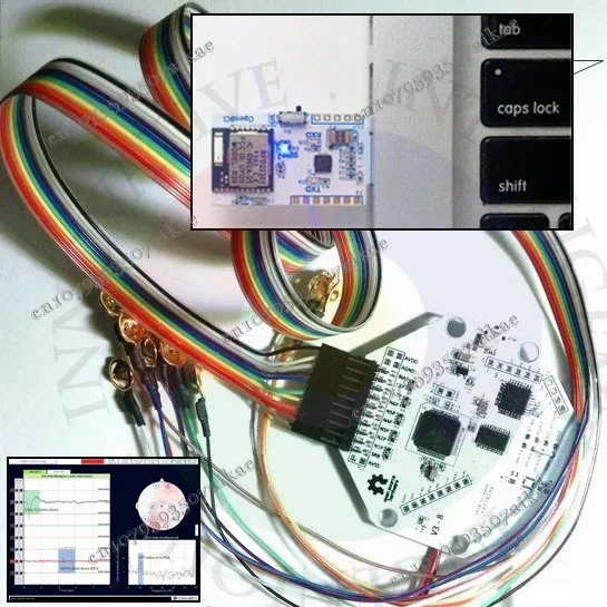 Модуль EEG Openbci V3 с открытым исходным кодом — 8/16 каналов официальная беспроводная