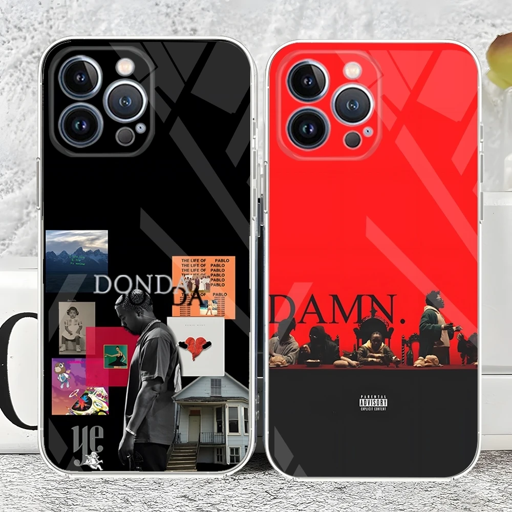 Чехол для телефона Kanye West Donda прозрачный чехол iPhone 15 14 12 13 11 Pro Max Mini X XR XS 7 8 Plus