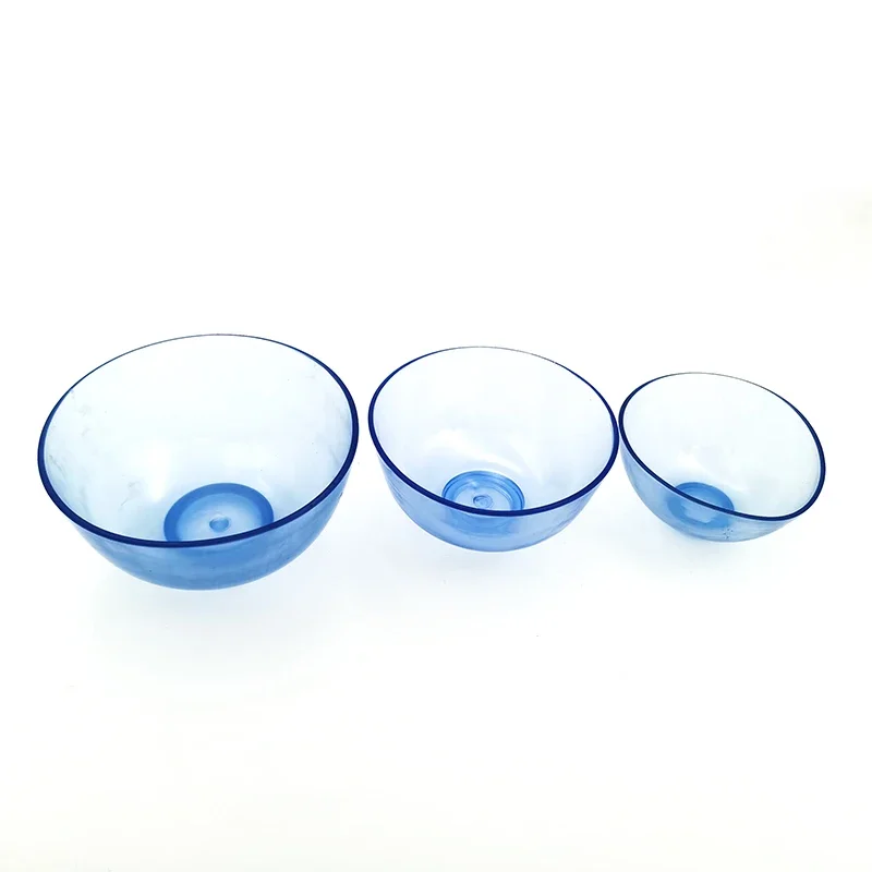 

S/m/l Dental Transparent Plastic Mixing Bowl Dentist Gypsum Mixing Container Blue Rubber Mixing Bowl