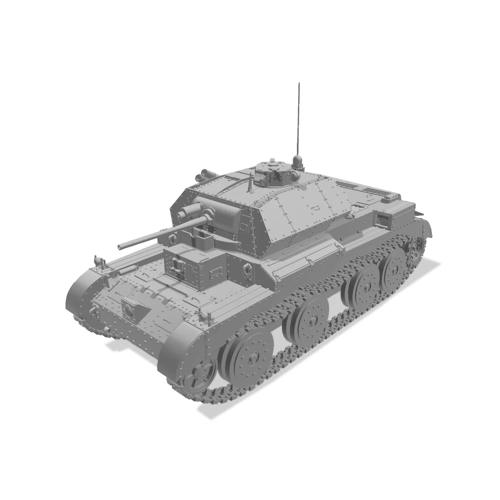 

SSMODEL 160563 V1.7 1/160 3D Printed Resin Model Kit British A13 MKII Cruiser MkIV Light Tank