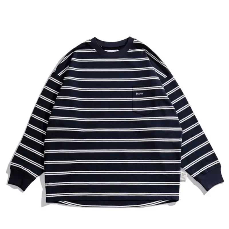 Японский Свободный свитшот для мужчин и женщин винтажная модная повседневная