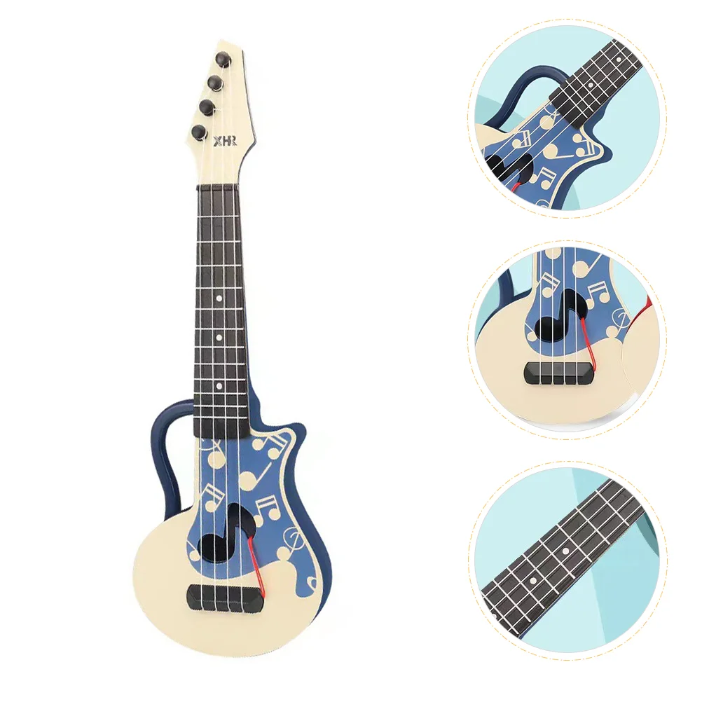 Ukulele Beginner Set Kids Classic Toys Classical Toddler Children Ukalalee Four String Guitar