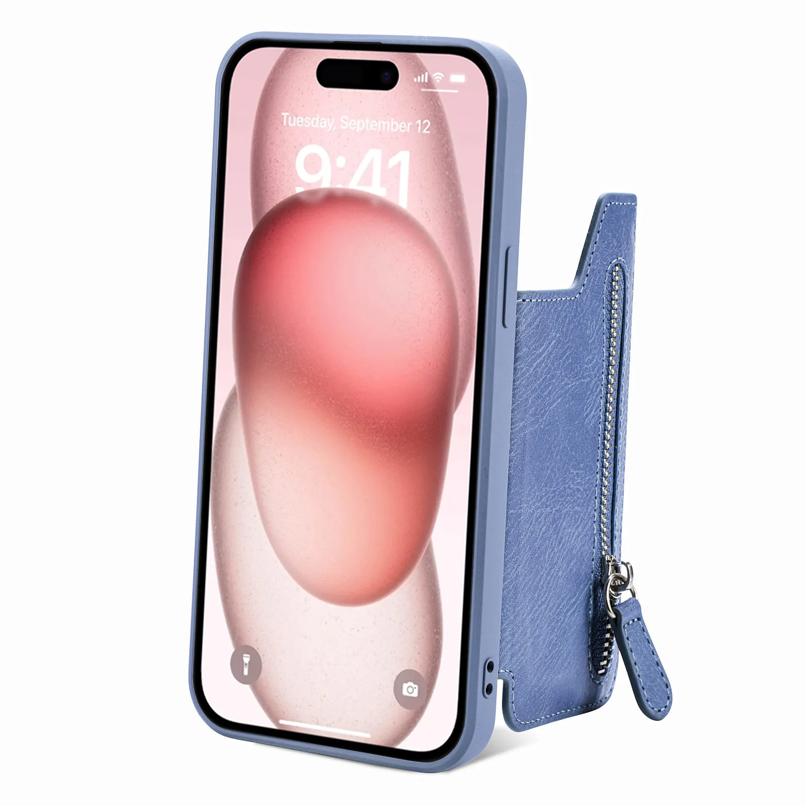 Чехол-кошелек на молнии с 4 отделениями для карт OPPO Realme Narzo 30 Pro 30A 20 роскошный