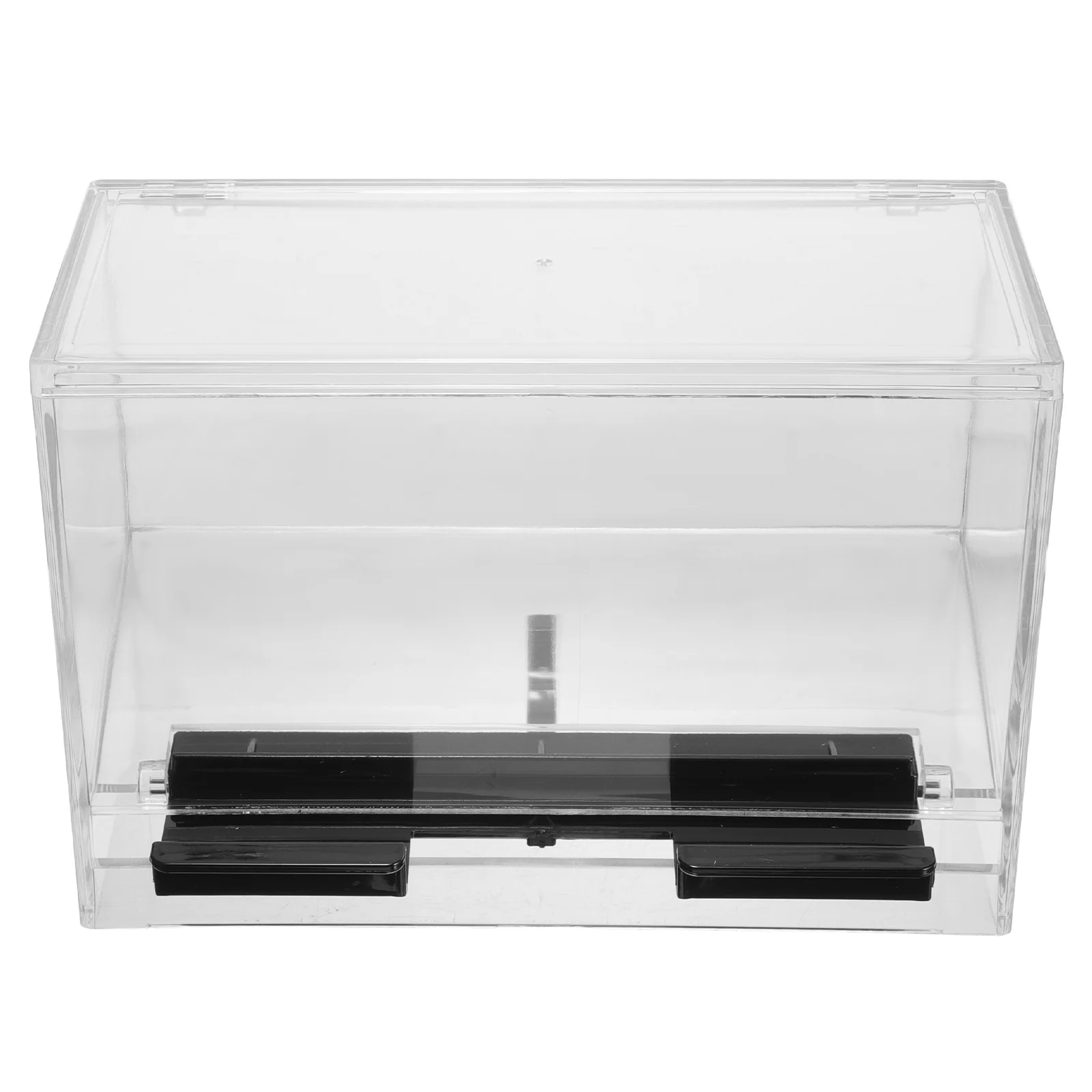 

Self-service Straw Box Clear Plastic Containers Restaurant Holder Dispenser Drinking Dispensers Bracket Acrylic Case