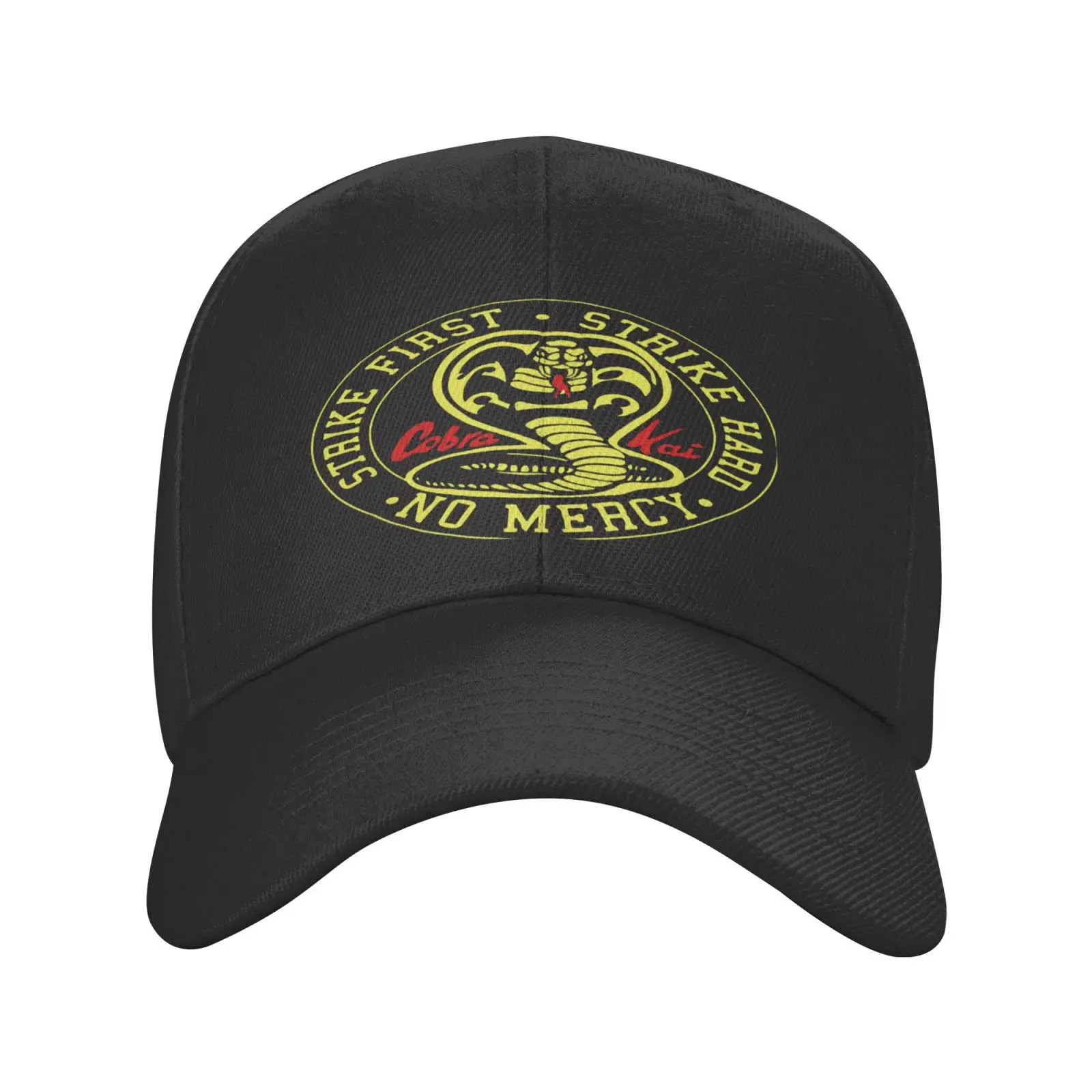 

Кепка Karatecobra Kai Мужская, бейсболка Кобра темно-синего цвета, шапки от солнца в стиле хип-хоп, вязаная шерстяная шапка