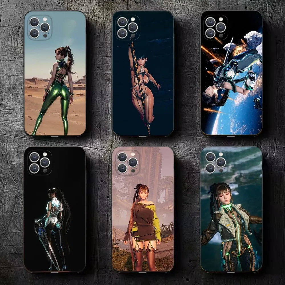 Чехол для телефона Game Stellar Blade iPhone 16 15 14 13 12 11 Plus Pro Max XS X XR SE Mini 8 7 мягкий силиконовый