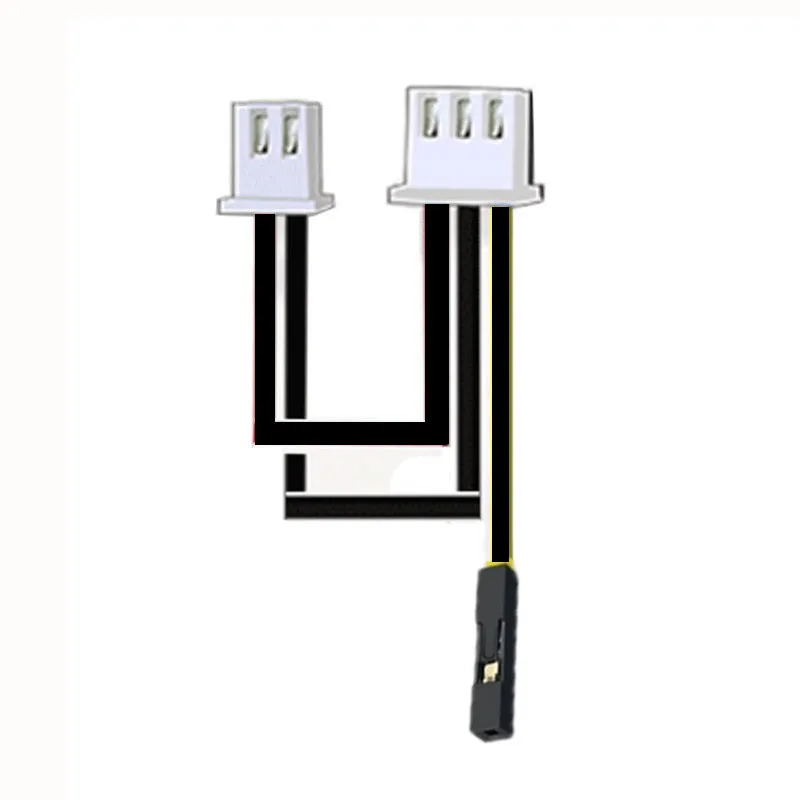 

26AWG 500MM JST XH XH2.54 3P Female 3P Dupont Female Double Connector Electronic Wire Cable