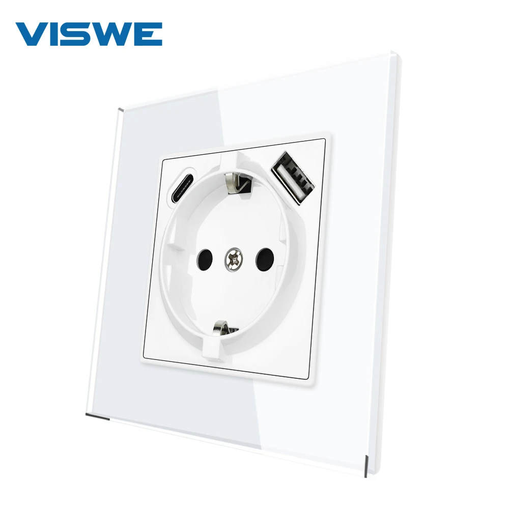 

Розетка настенная с заземлением, 16 А, 110-250 В, 866 х86 мм