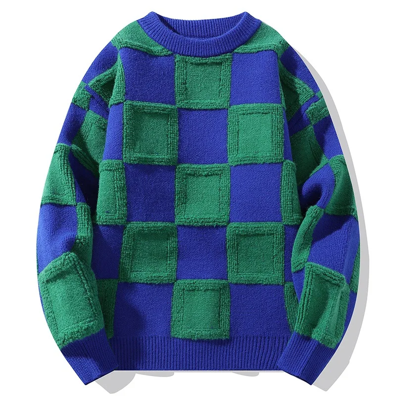 Men Clothing 2023 New Fall Winter Korean Style Mens Pullovers Sweaters High Quality Thick Warm Sweater