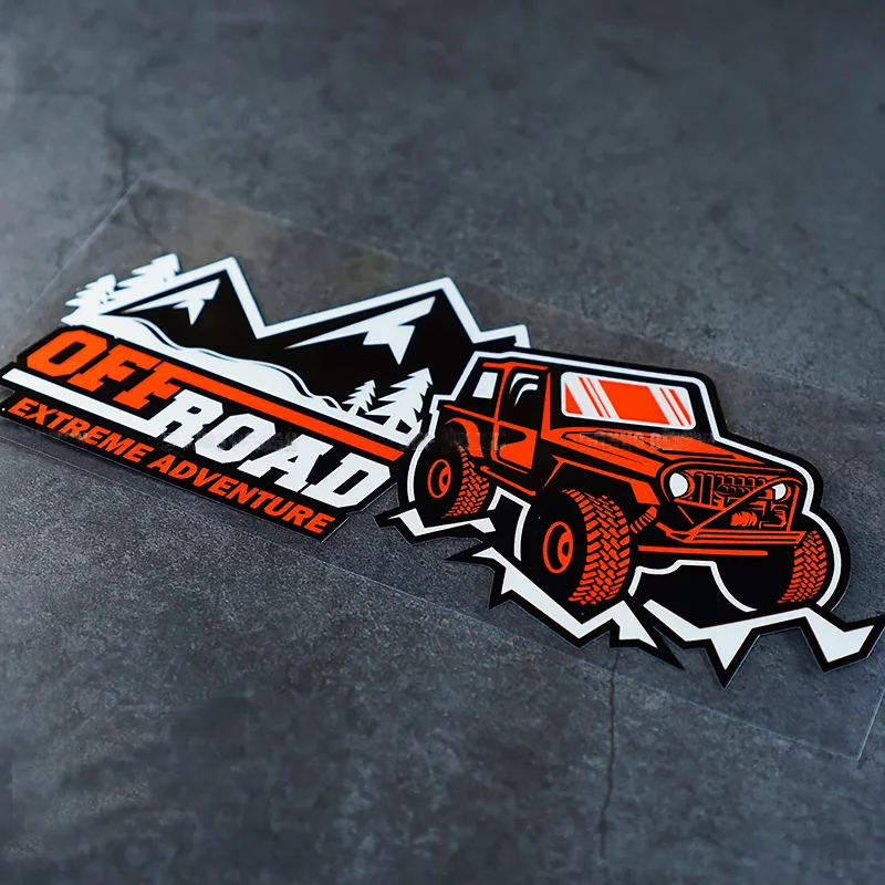 

Джип Off Road ПВХ Наклейки Для Автомобиля Водостойкий Солнцезащитный Крем Графические Виниловые Наклейки 4X4 Весь Корпус Муль...