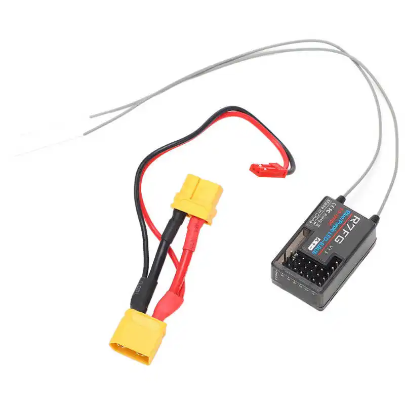 R7FG 2 4 ГГц 7CH XT60 разъем двойная антенна приемник телеметрический автомобиль