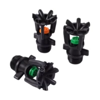garden lawn rotating sprinkler 12 male thread scattering nozzle 360 degree automatic rotating watering irrigation sprinklers