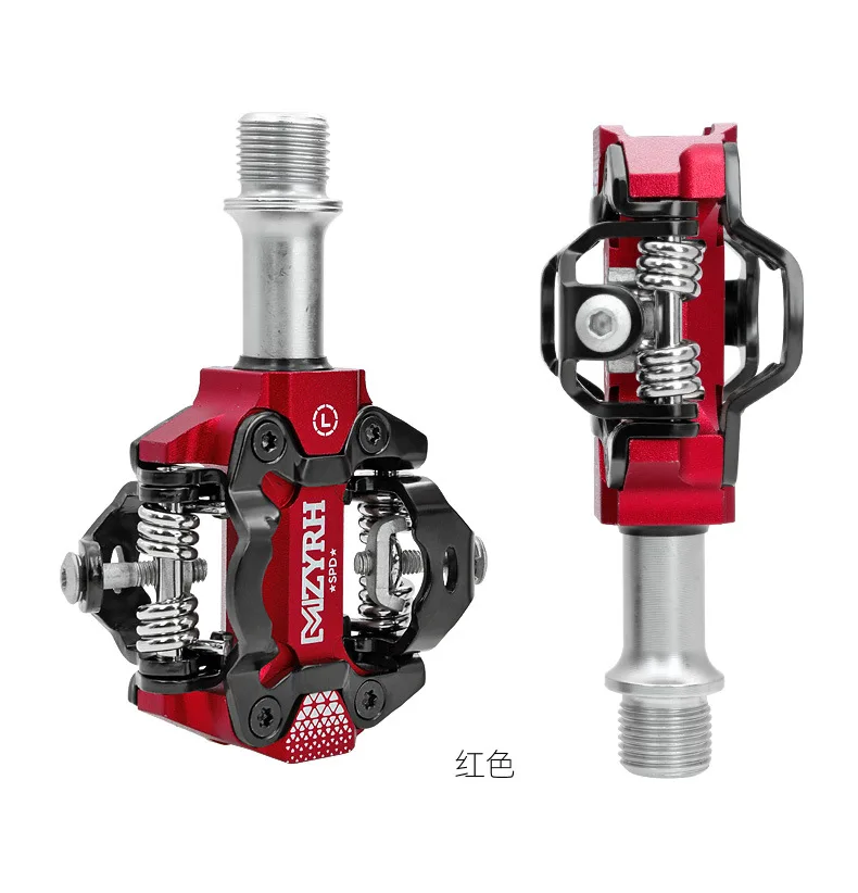 Сверхлегкий MZYRH горный велосипед SPD самоблокирующаяся педаль Mtb CNC алюминиевый