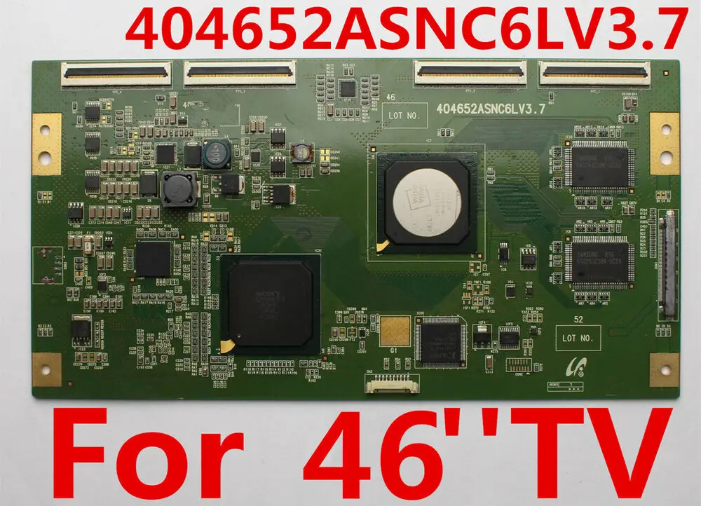 

Для T-con Board 404652ASNC6LV3.7 Sony KDL-46W4100 1-857-131-11 LJ94-02151J для 46''