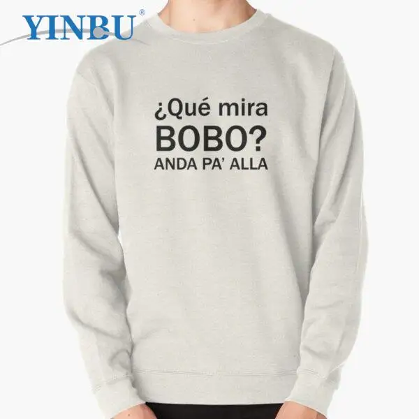 

Забавная графическая футболка Que mira bobo с надписью, Мужская модная одежда, новинка 2023, футболки в уличном стиле