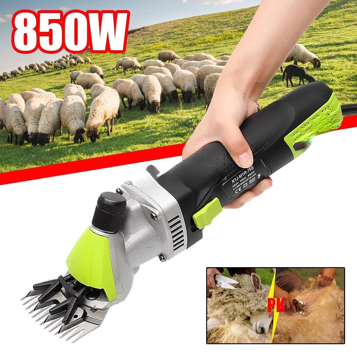 

850W high power electric sheep clippers /sheep shears/sheep wool clipper