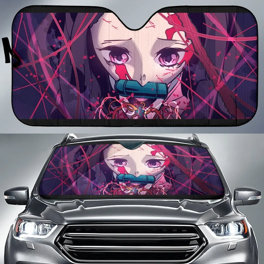 

Demon Slayer Bloody Nezuko Car Sun Shades Anime T042020