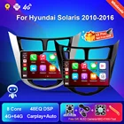 Автомагнитола 2DIN для Hyundai Solaris 2010-2016 мультимедийный DVD-плеер стерео видео Авторадио Carplay Wi-Fi 4G Android Авто Голосовое ии